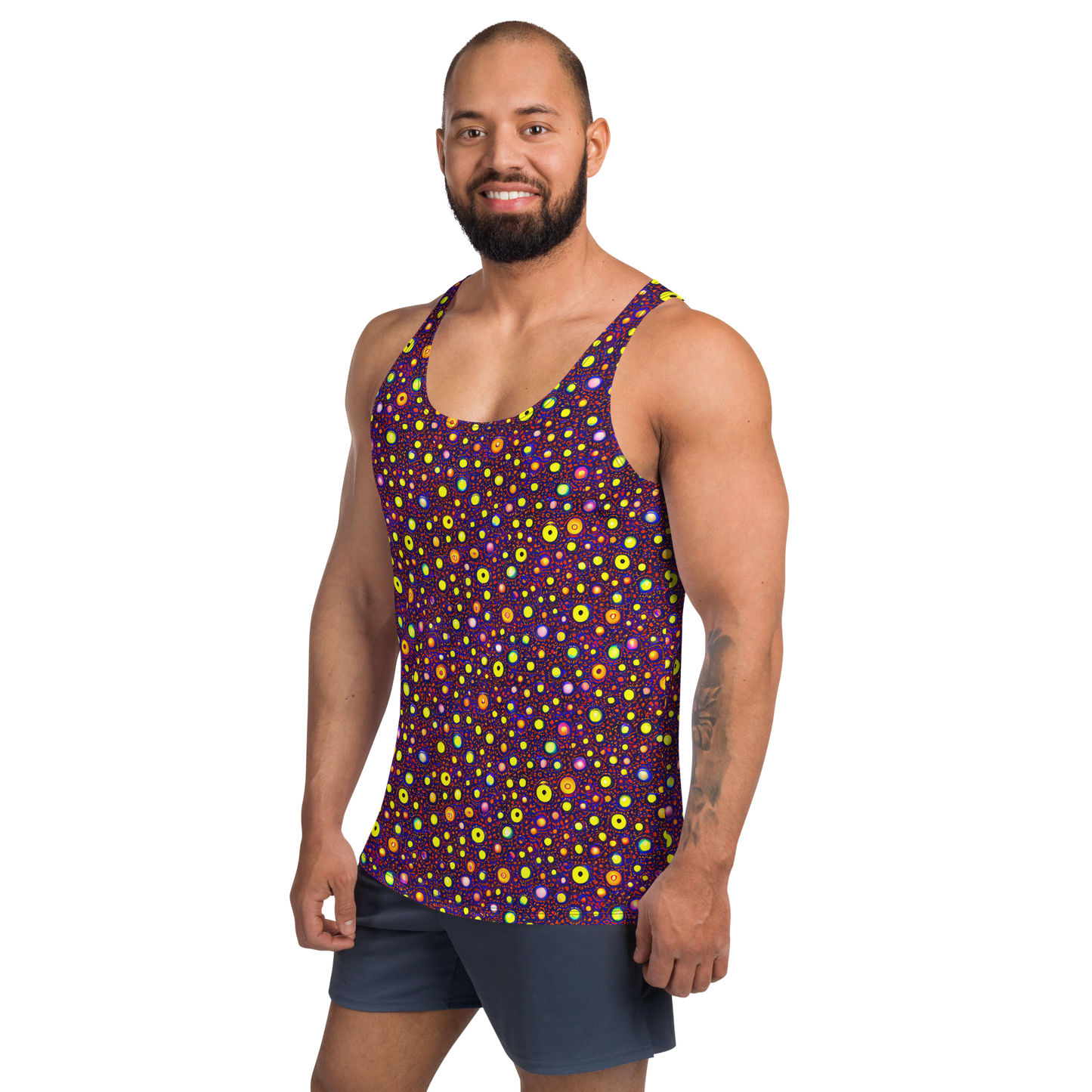 Men's Tank Top - Cosmic Dotscape