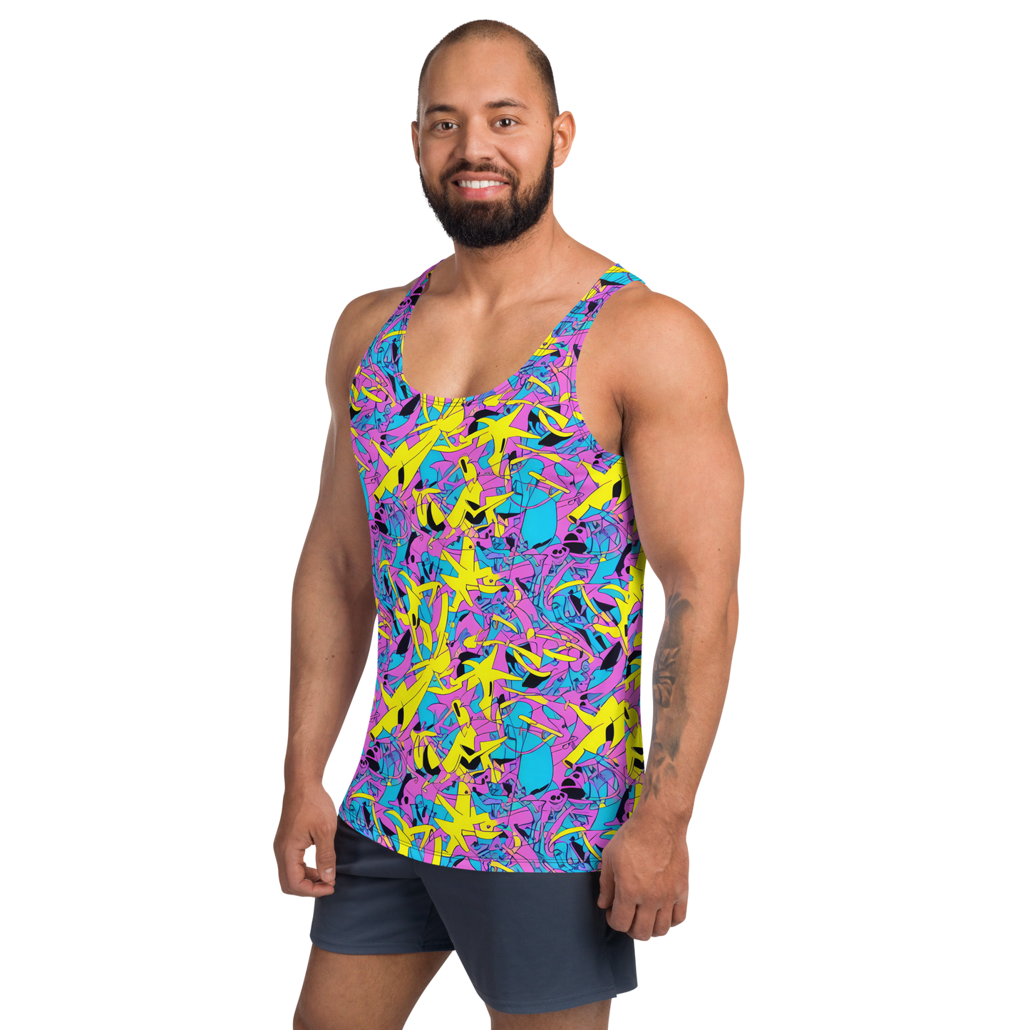 Men's Tank Top - Neon Jive