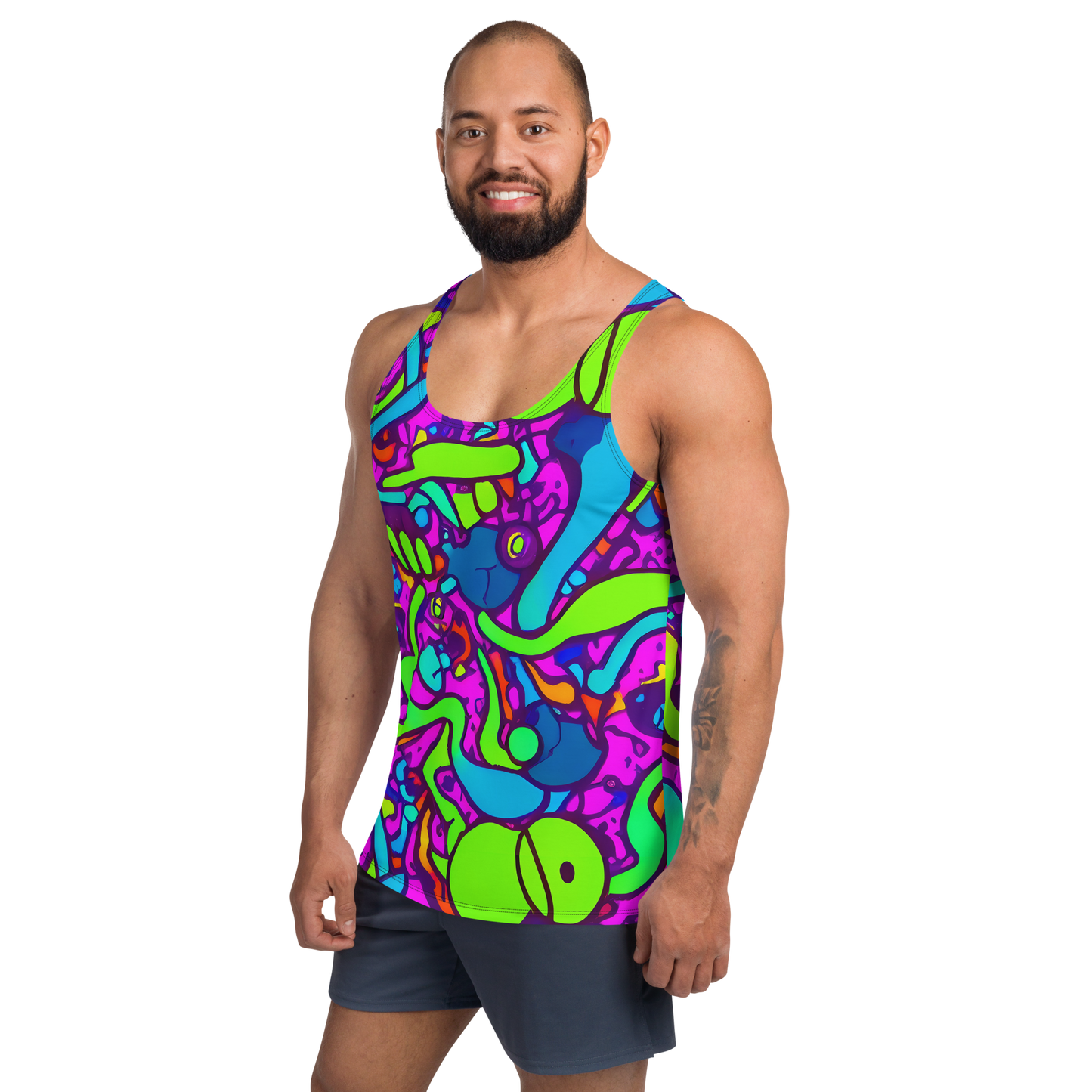 Men's Tank Top - Funky Vortex