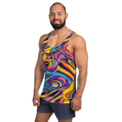 Men's Tank Top - Pre-Raphaelite Wave