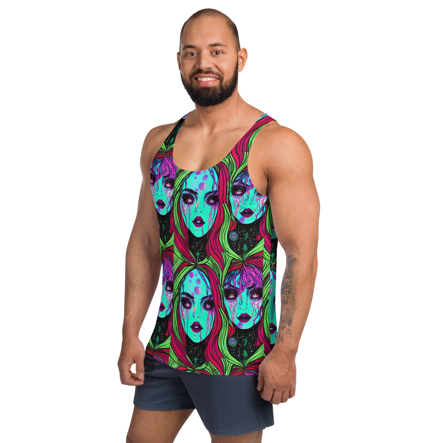 Men's Tank Top - Luminous Nightfall