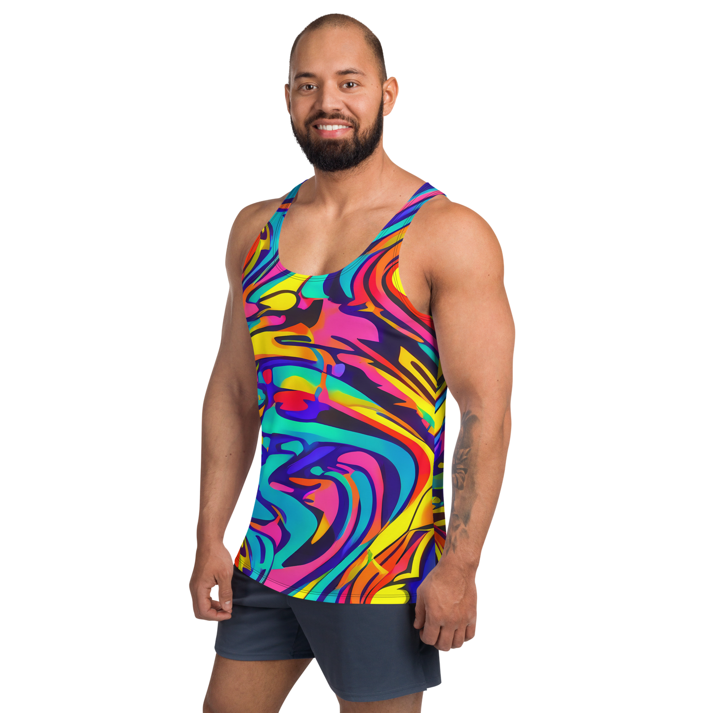 Men's Tank Top - Electric Ecstasy