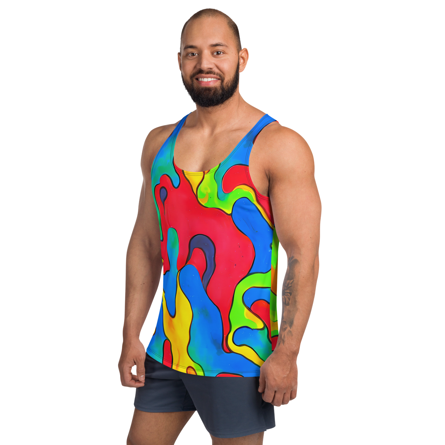 Men's Tank Top - Splash of Joy