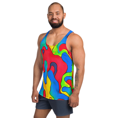 Men's Tank Top - Splash of Joy