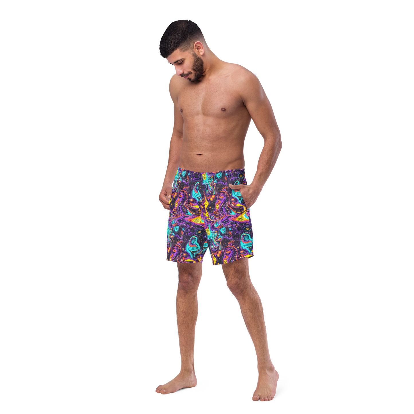 Swim Trunks - Hutty Nebula