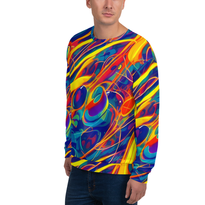 Sweatshirt - Abstract Blaze