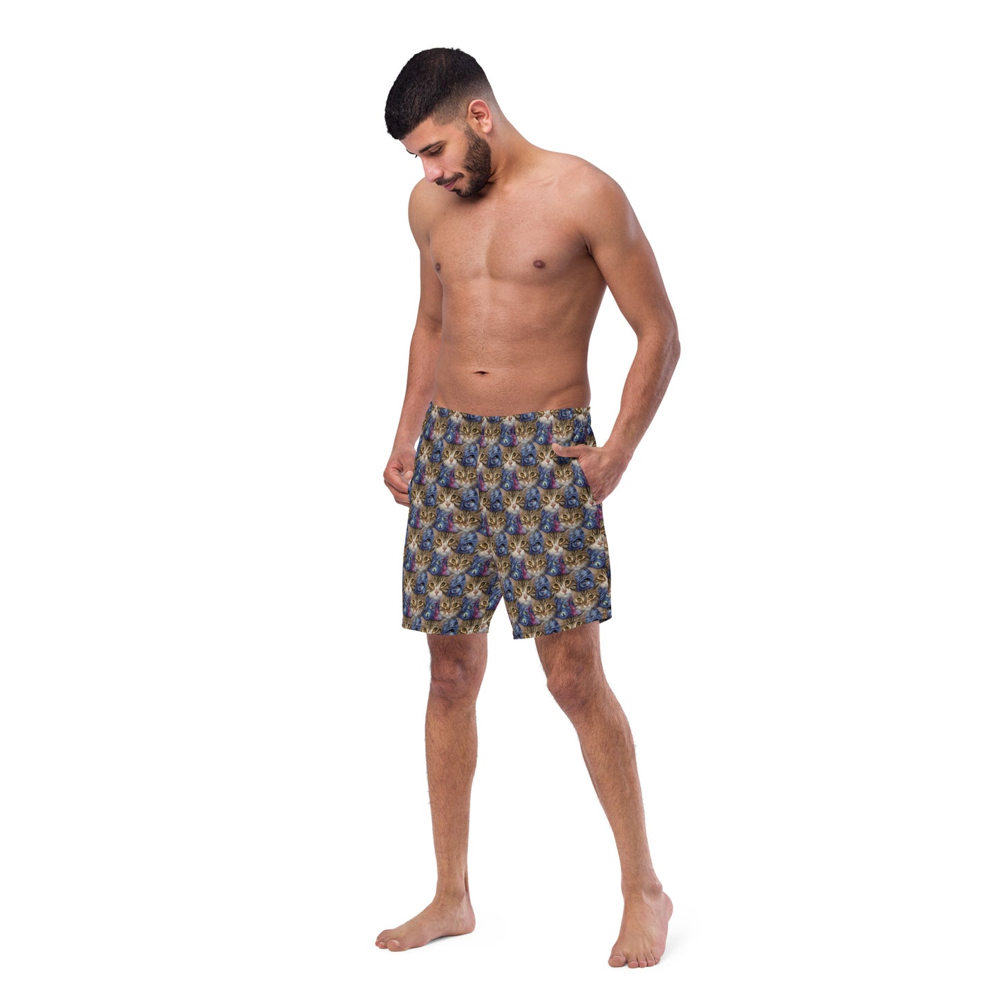 Swim Trunks - Feline Fantasy