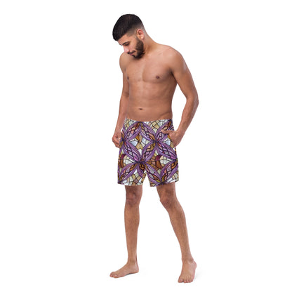 Swim Trunks - Stained Glass Whirl