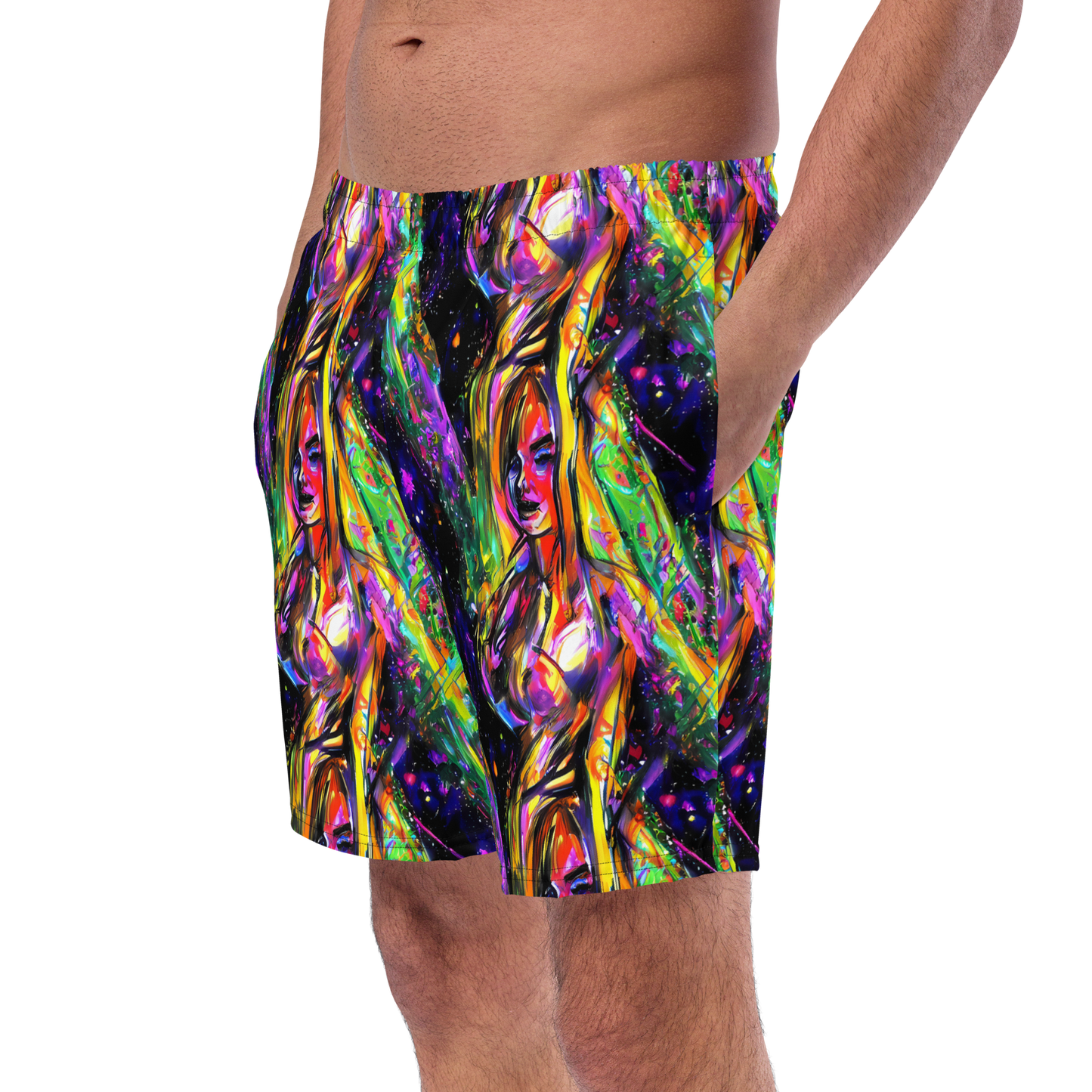 Swim Trunks - Galactic Flamenco