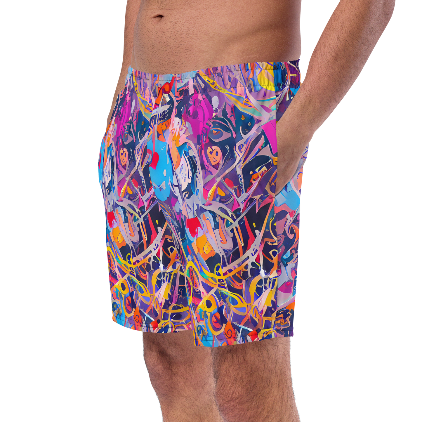 Swim Trunks - Vibrant Fusion