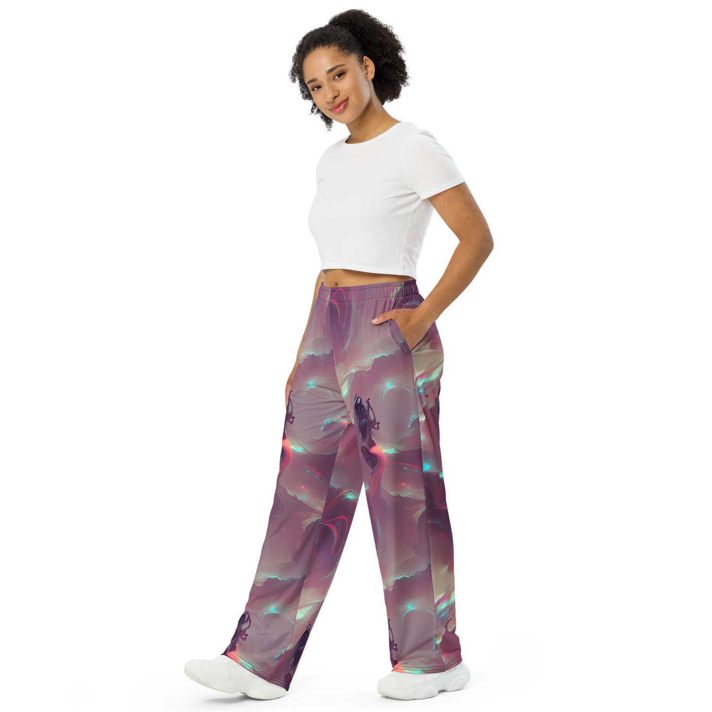 Wide-Leg Pants - Astral Illusions