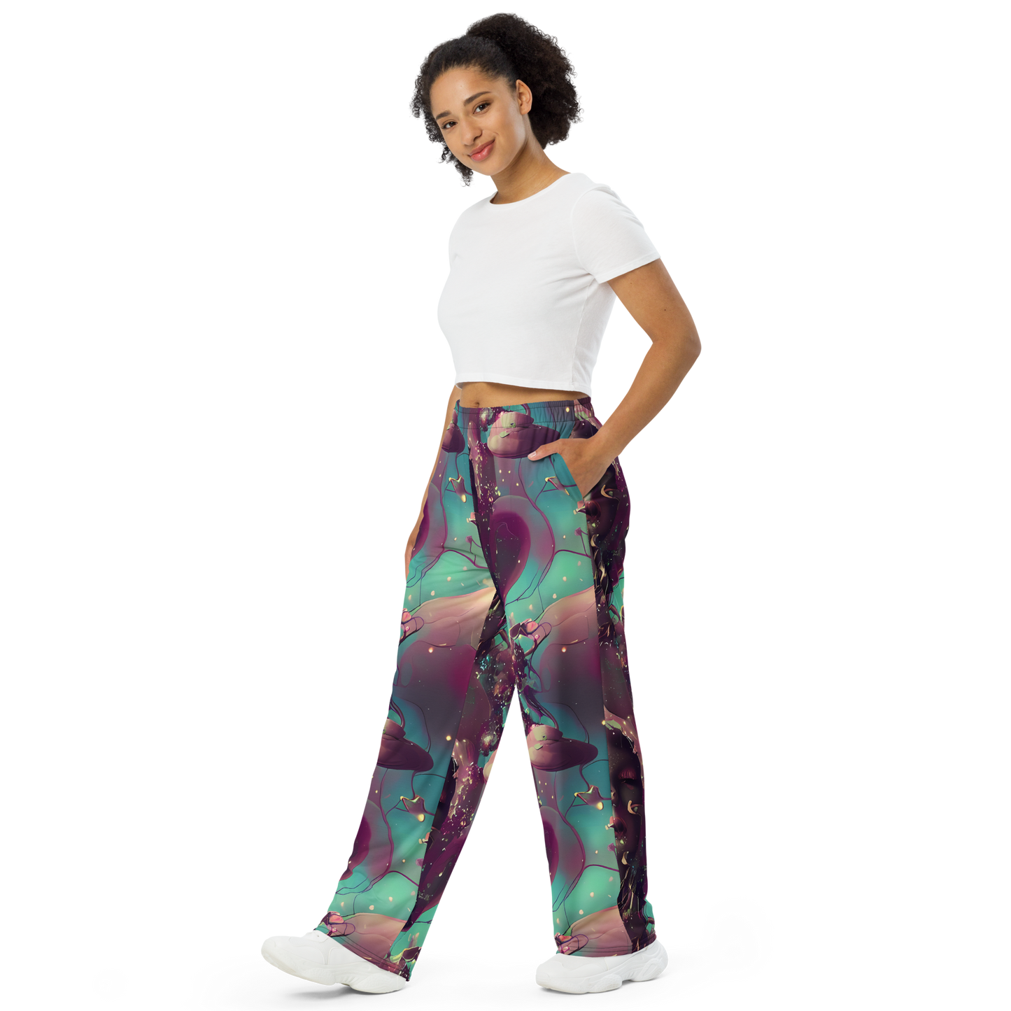 Wide-Leg Pants - Nouveau Galaxy