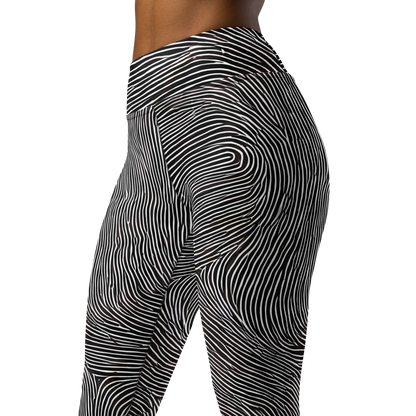 Yoga Leggings - Silent Currents