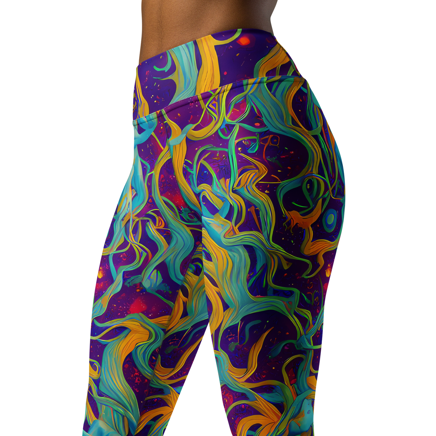 Yoga Leggings - Etherial Entwine