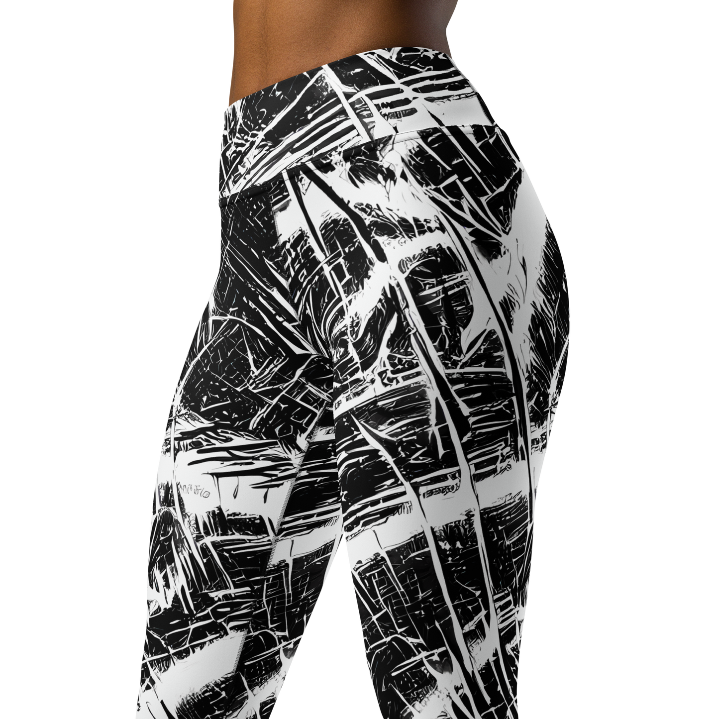 Yoga Leggings - Ferriss Fractals