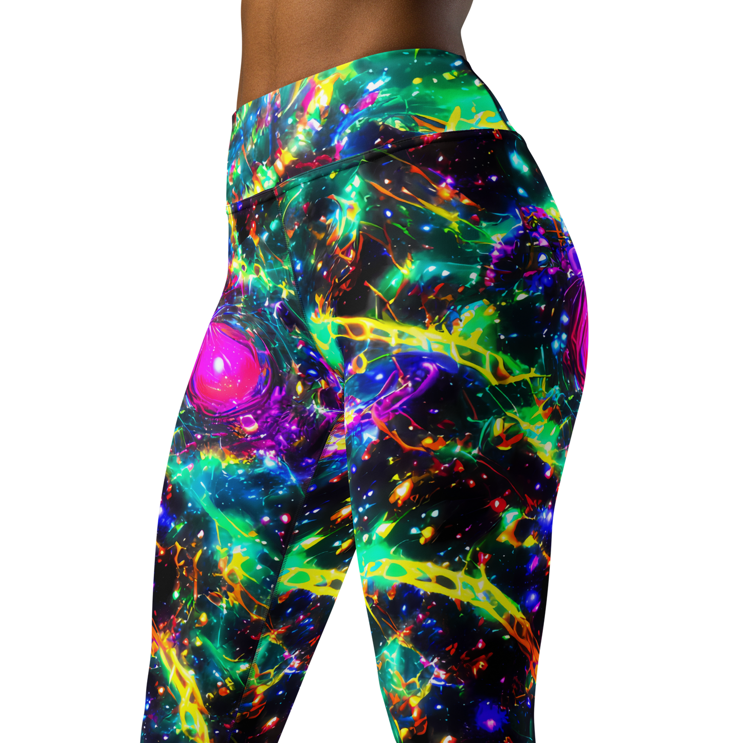 Yoga Leggings - Blythe Nebula