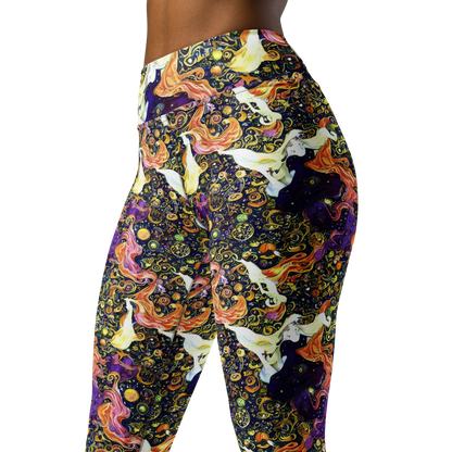 Yoga Leggings - Ethereal Waltz
