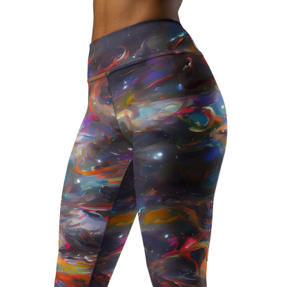 Yoga Leggings - Chromatic Flux