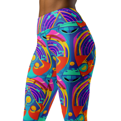 Yoga Leggings - Blast of Color