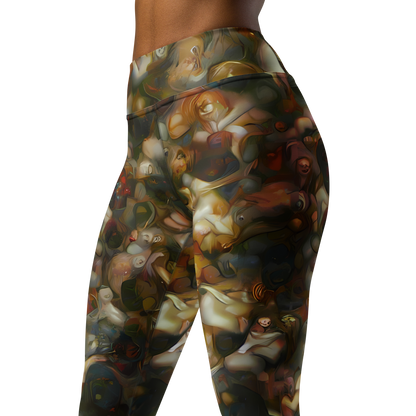 Yoga Leggings - Cryptic Canvas