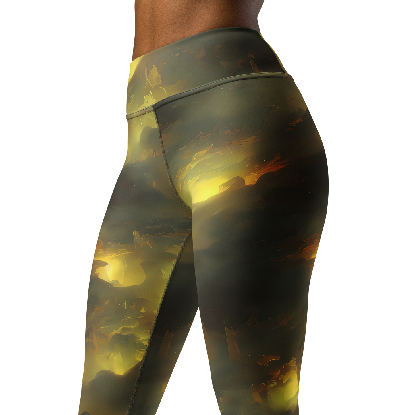 Yoga Leggings - Crimson Tide