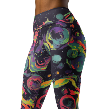 Yoga Leggings - Psychedelic Drift