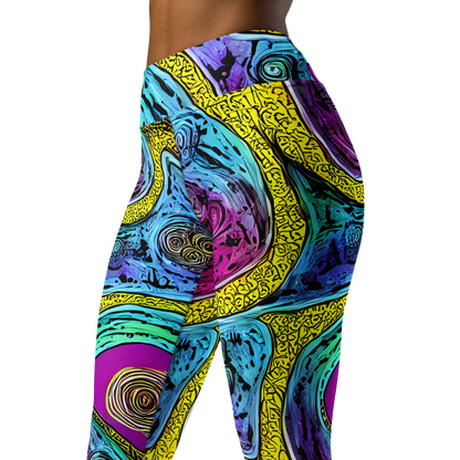 Yoga Leggings - Orbiting Orbs