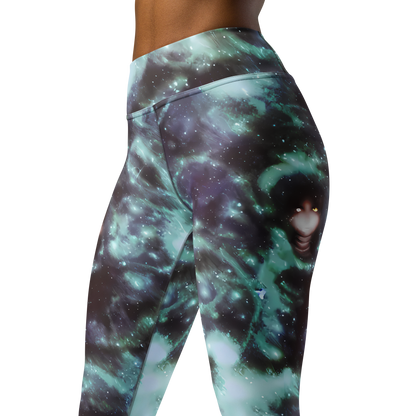 Yoga Leggings - Roversi Nebula