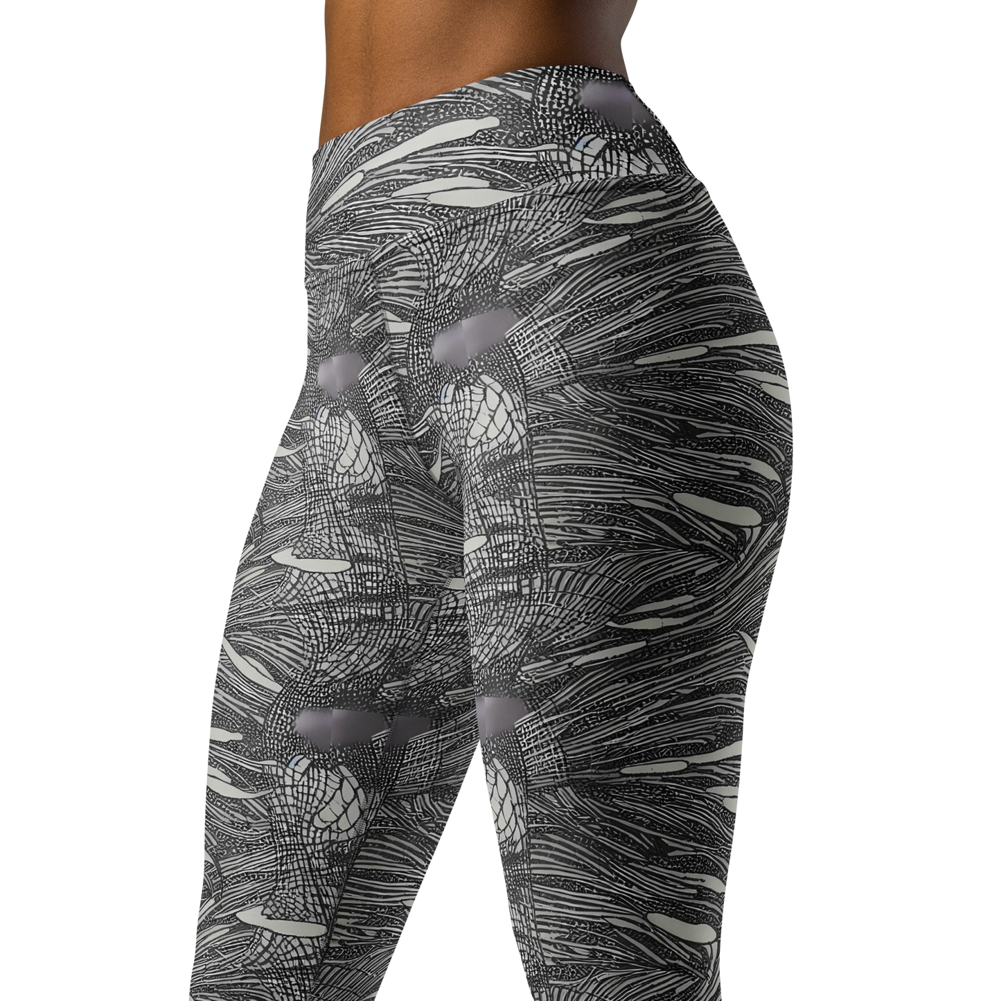 Yoga Leggings - Sable Currents