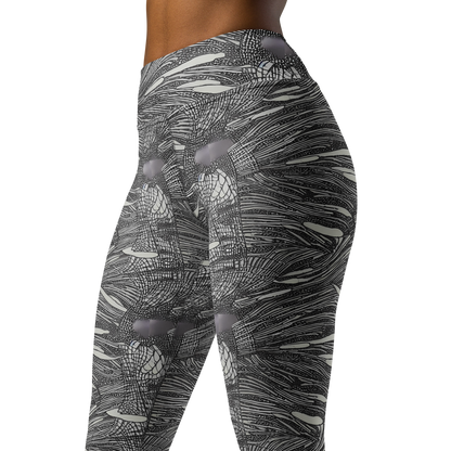 Yoga Leggings - Sable Currents