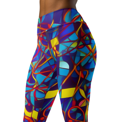 Yoga Leggings - Flickering Dreams