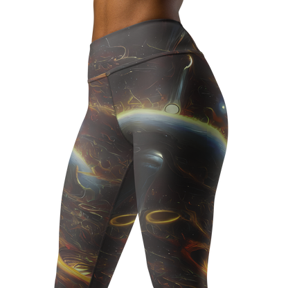 Yoga Leggings - Quantum Illusions