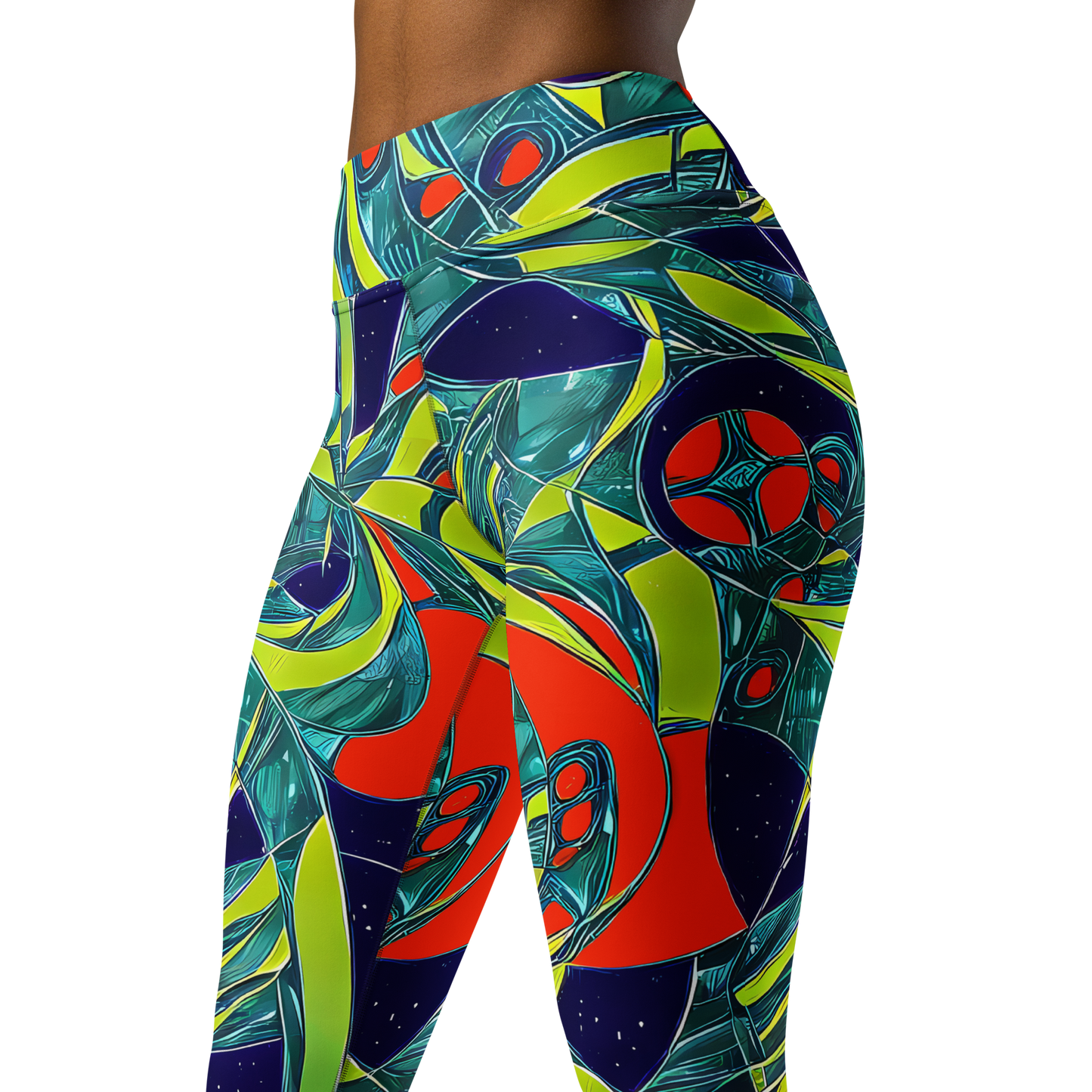 Yoga Leggings - Harmonic Mirage