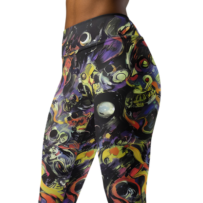 Yoga Leggings - Fires of the Void