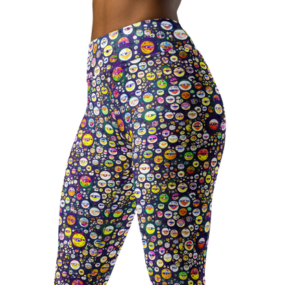 Yoga Leggings - Whimsical Eyescape