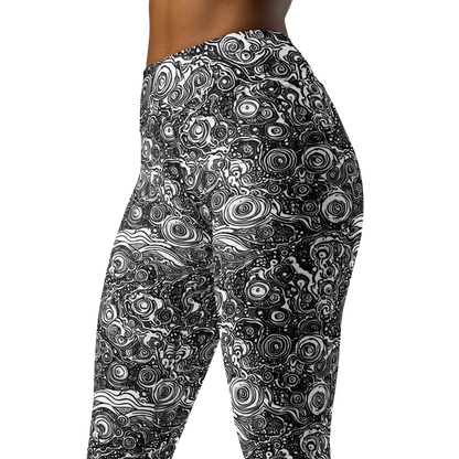 Yoga Leggings - Swirling Stories