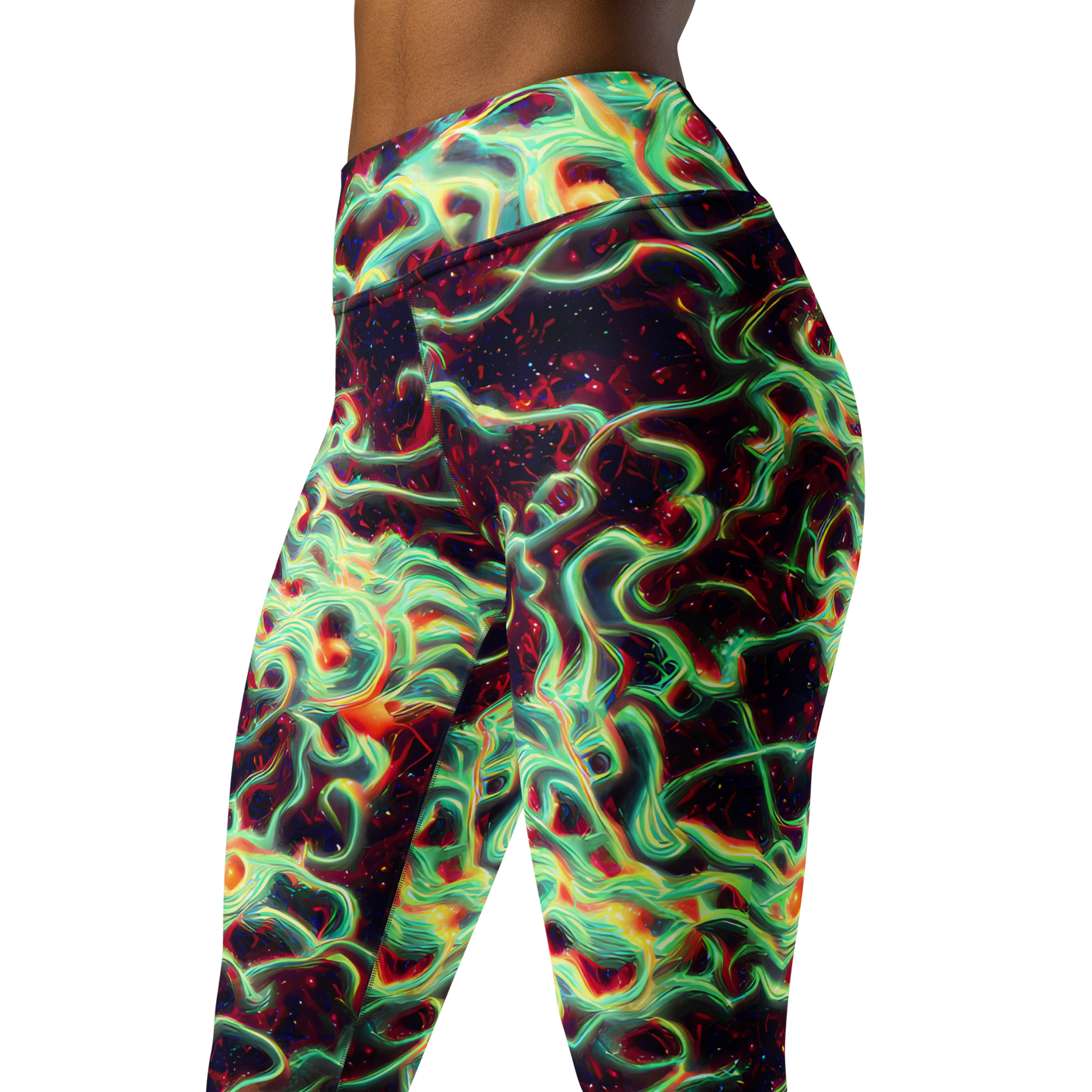 Yoga Leggings - Chimeric Currents