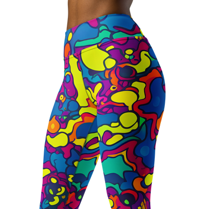 Yoga Leggings - Colorful Chaos