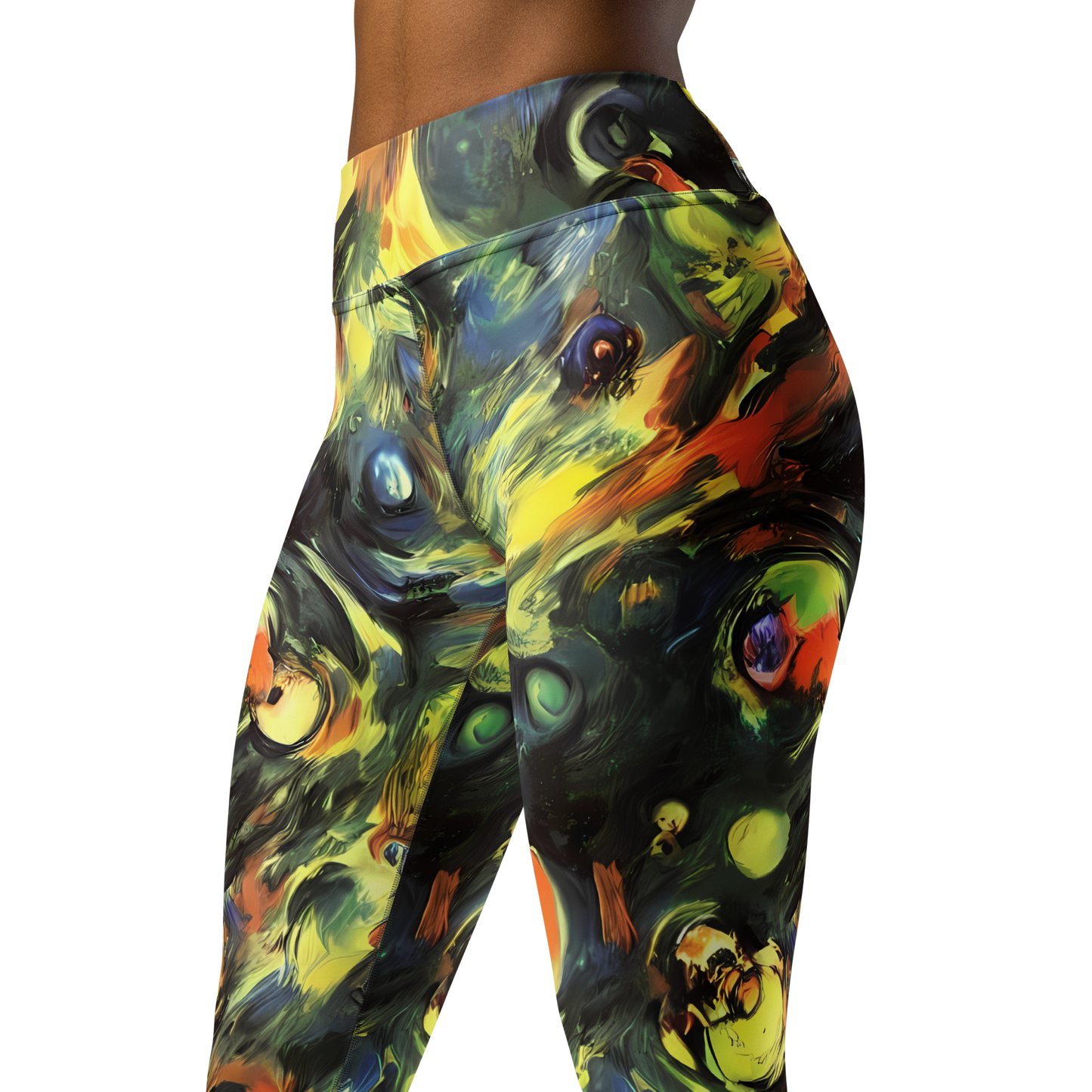 Yoga Leggings - Seve Swirl