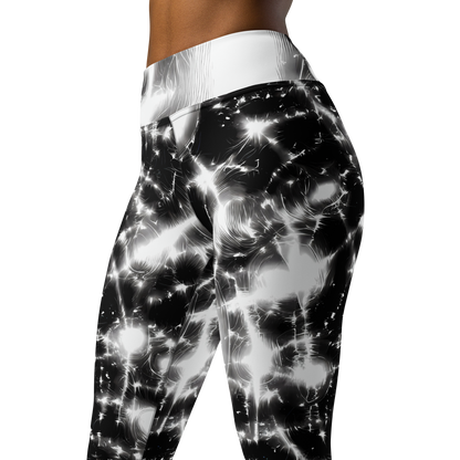 Yoga Leggings - Electric Nightfall