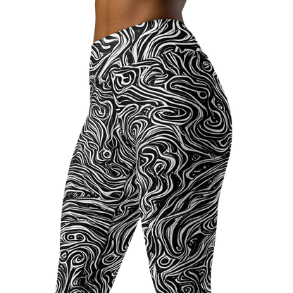 Yoga Leggings - Inky Whispers