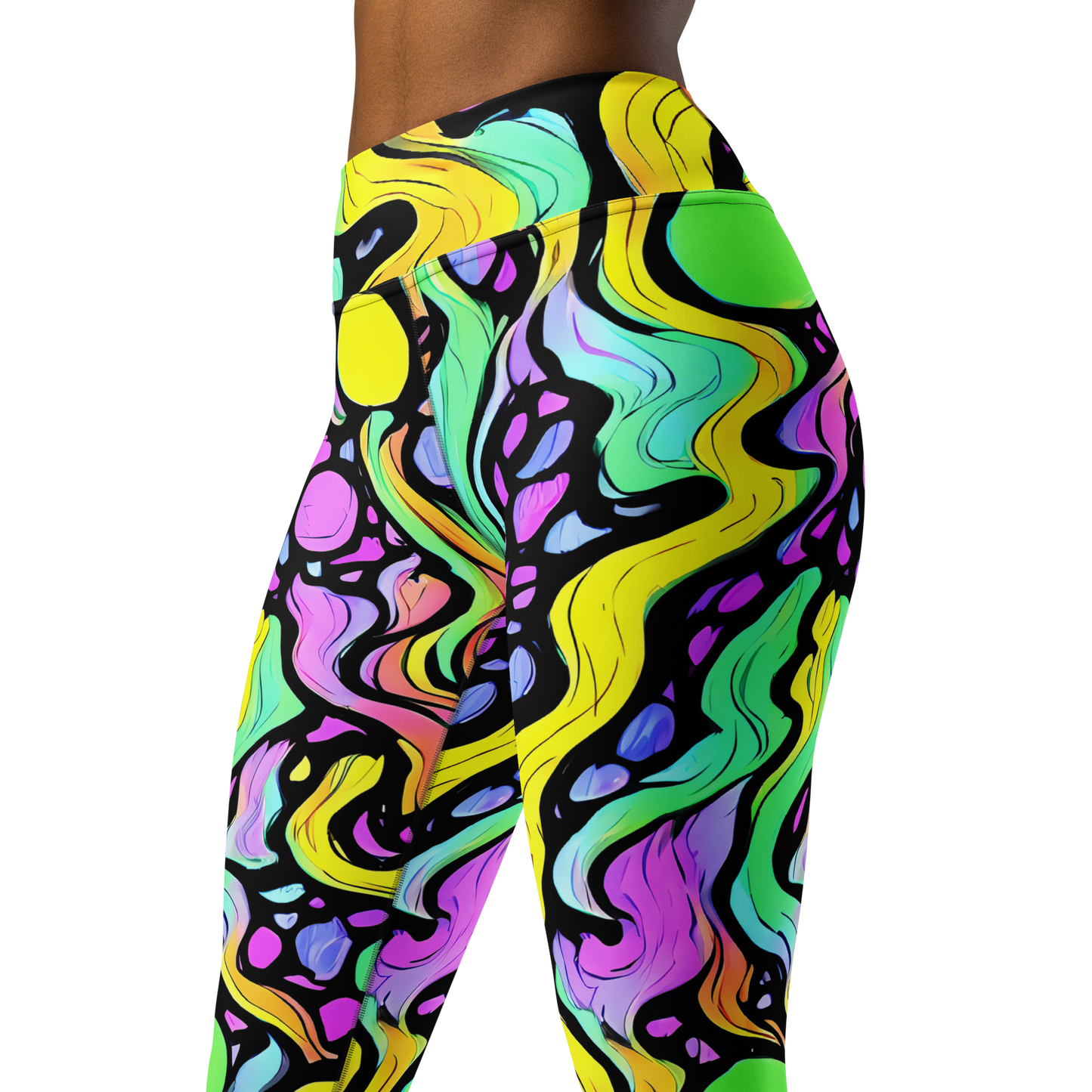 Yoga Leggings - Sillman Swirl