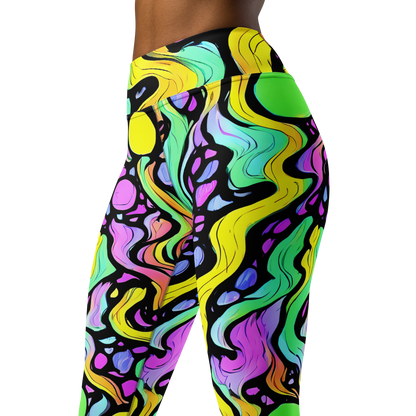 Yoga Leggings - Sillman Swirl