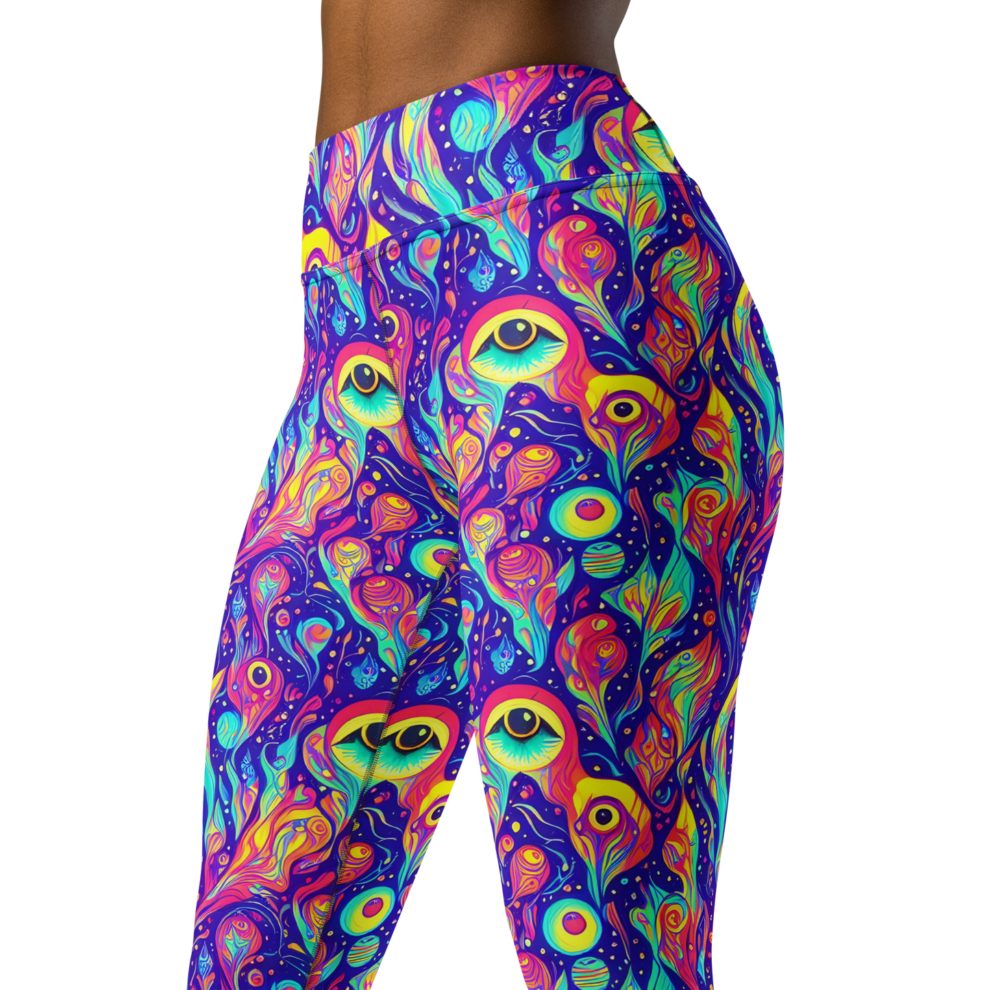 Yoga Leggings - Mystic Petal Dance