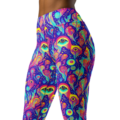 Yoga Leggings - Mystic Petal Dance