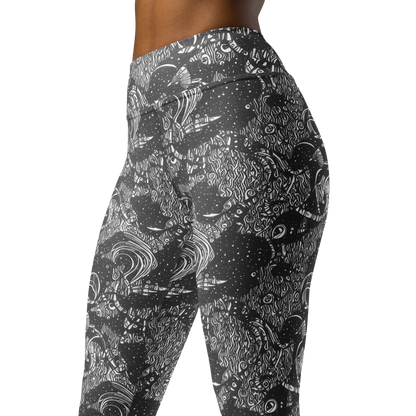 Yoga Leggings - Shadow Reverie