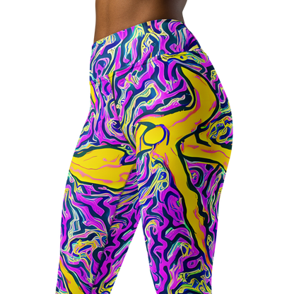 Yoga Leggings - Zenith Waves