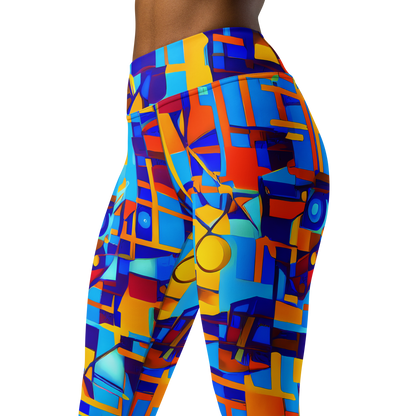 Yoga Leggings - Radiant Labyrinth