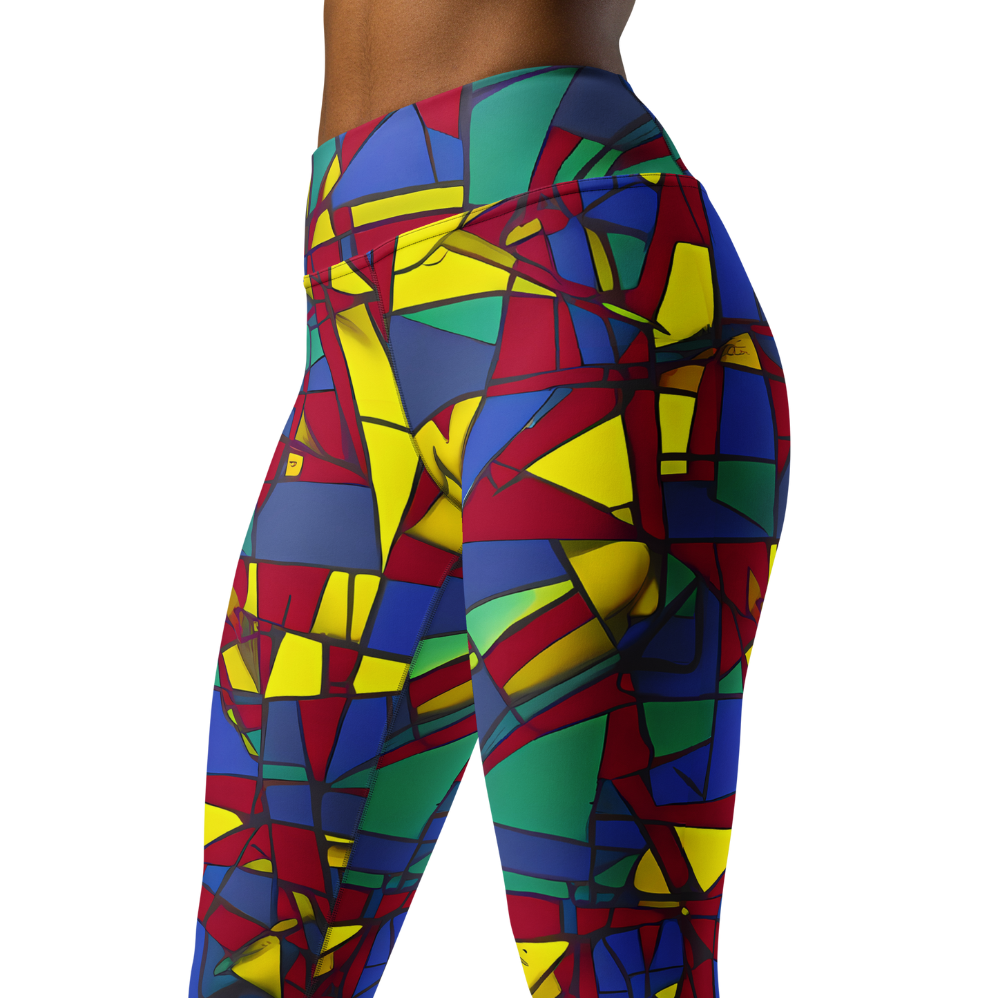 Yoga Leggings - Vibrant Vexation