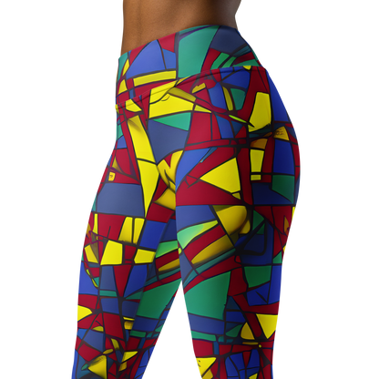 Yoga Leggings - Vibrant Vexation